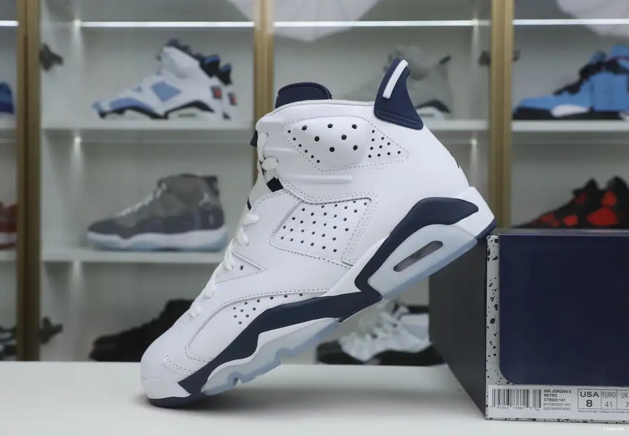 AIR MIDNIGHT JORDAN 6 NAVY 0604